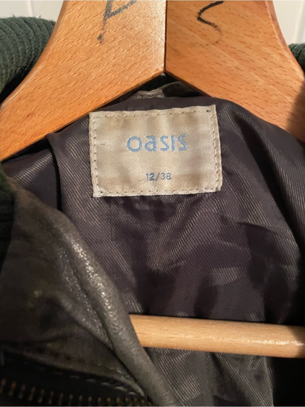 Oasis Y2K genuine leather jacket - Picture 3 of 3